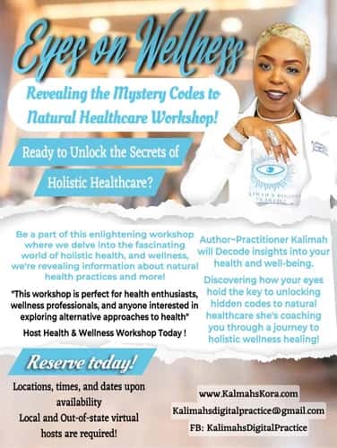 Iridology Coaching by Kalimah Cooper-avatar