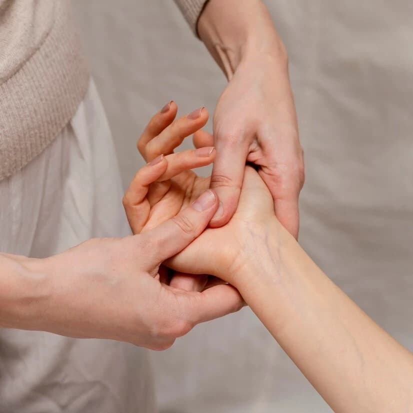 Hand Polarity Reflexology