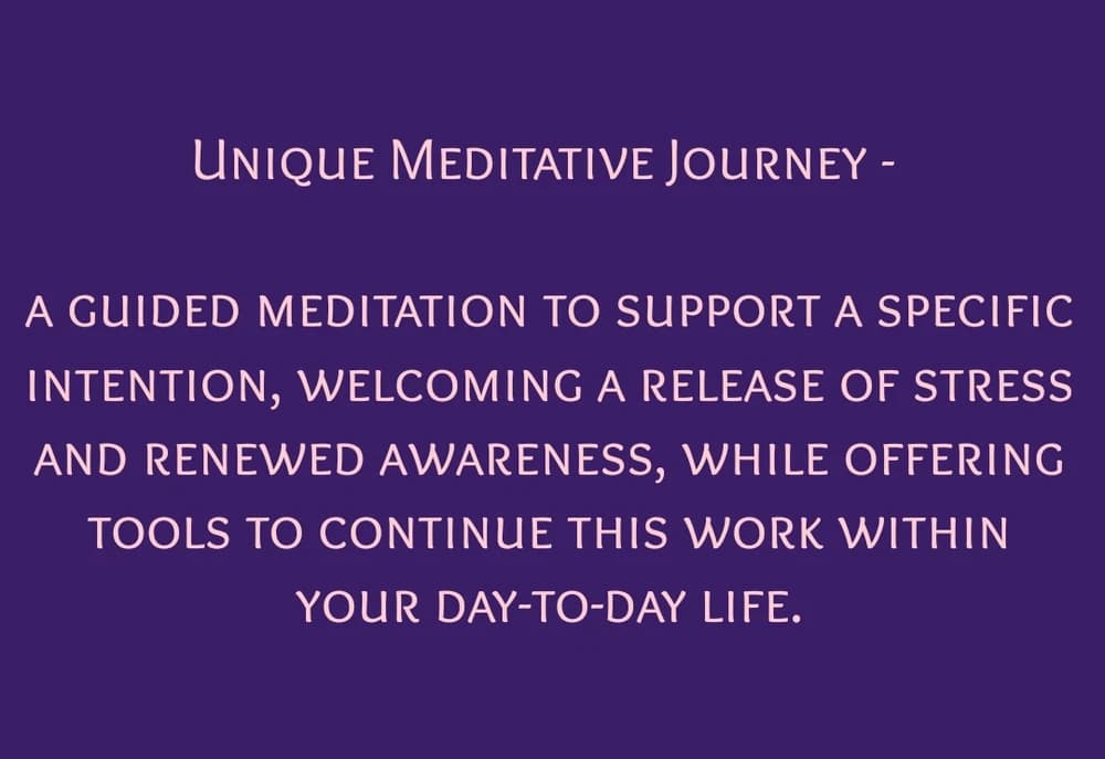 Guided Meditation w/ Intuitive contemplation