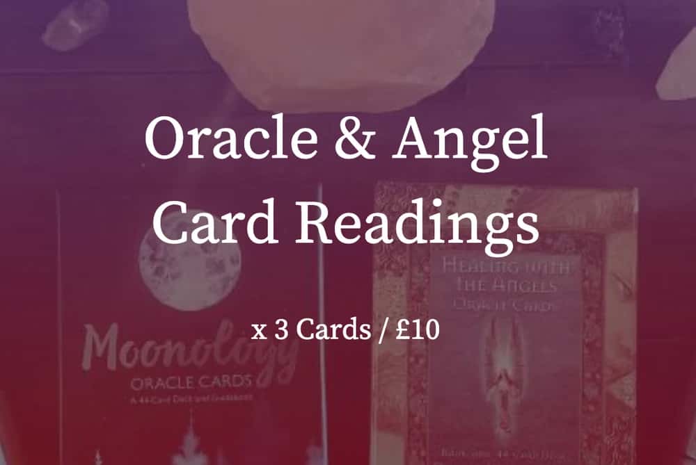 Oracle / Angel Card Reading x 3 Cards