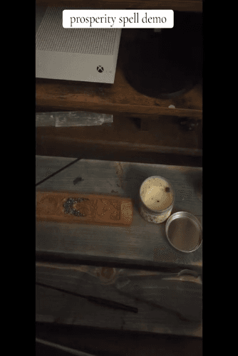Candle Spell Affirmation & Intention