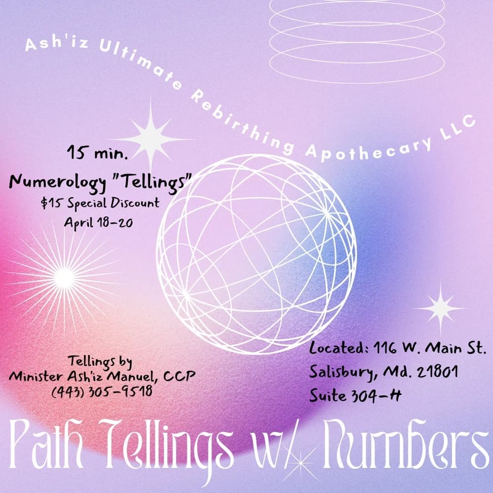 Spiritual Path "Tellings" w/ Numbers