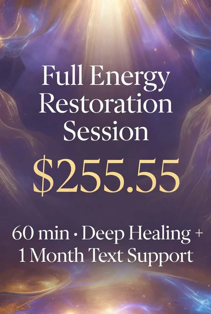 Full Energy Restoration Session