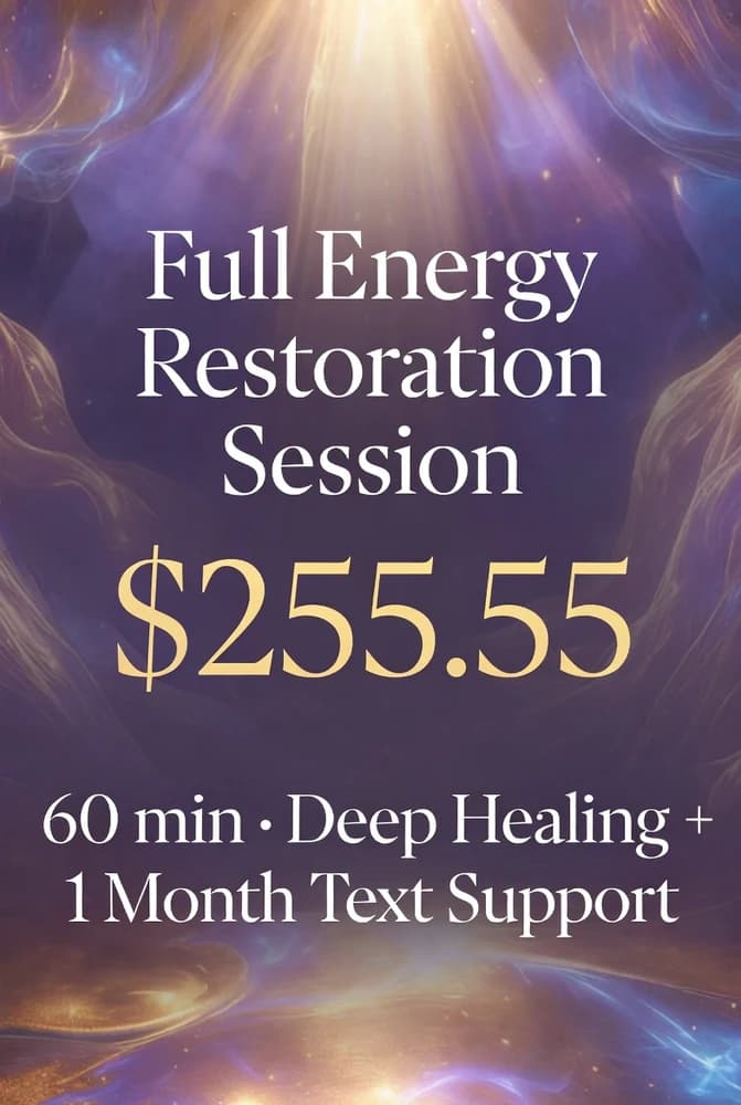 Full Energy Restoration Session