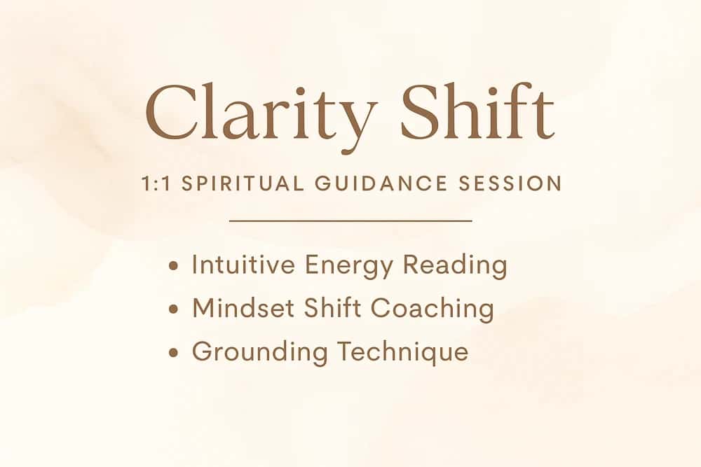 Clarity Shift Session