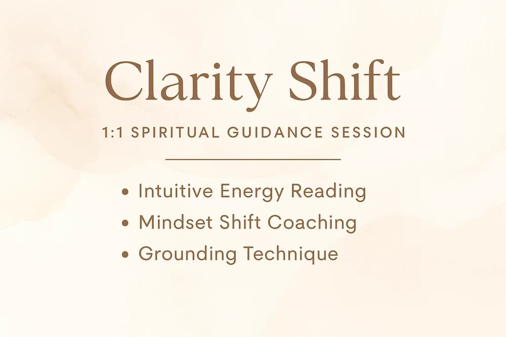 Clarity Shift Session