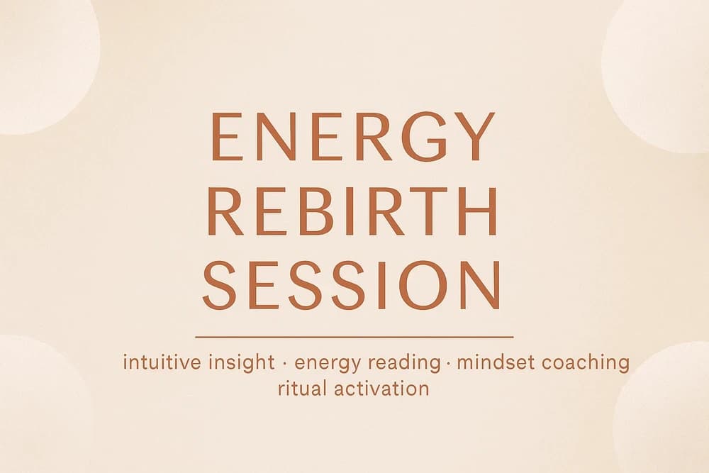 Energy Rebirth Session
