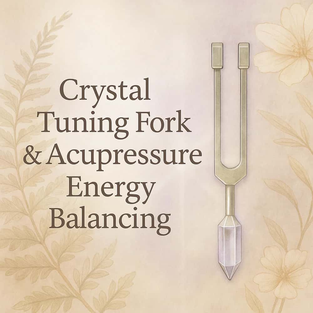Crystal Tuning Fork & Acupressure Energy Balancing