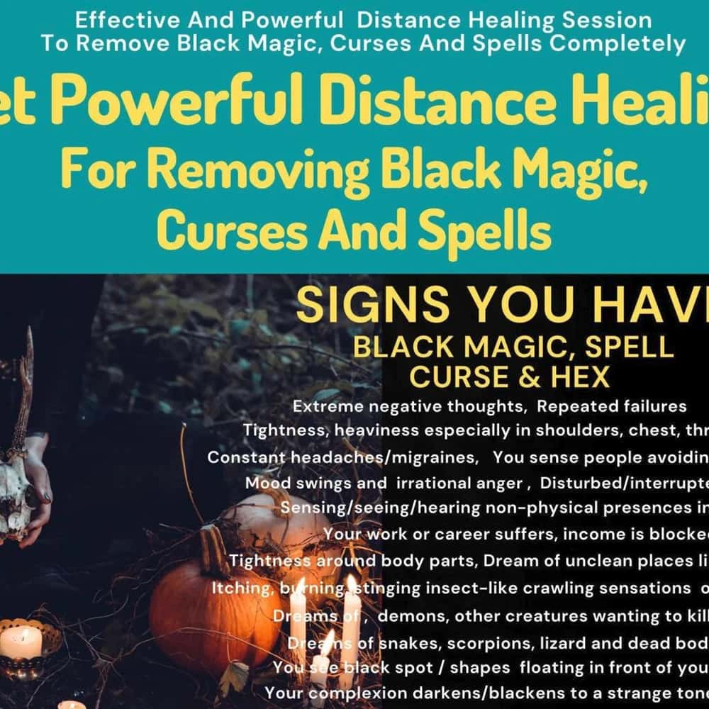 Black Magic Removal, Curse & Hex Removal by Certified Energy Healer