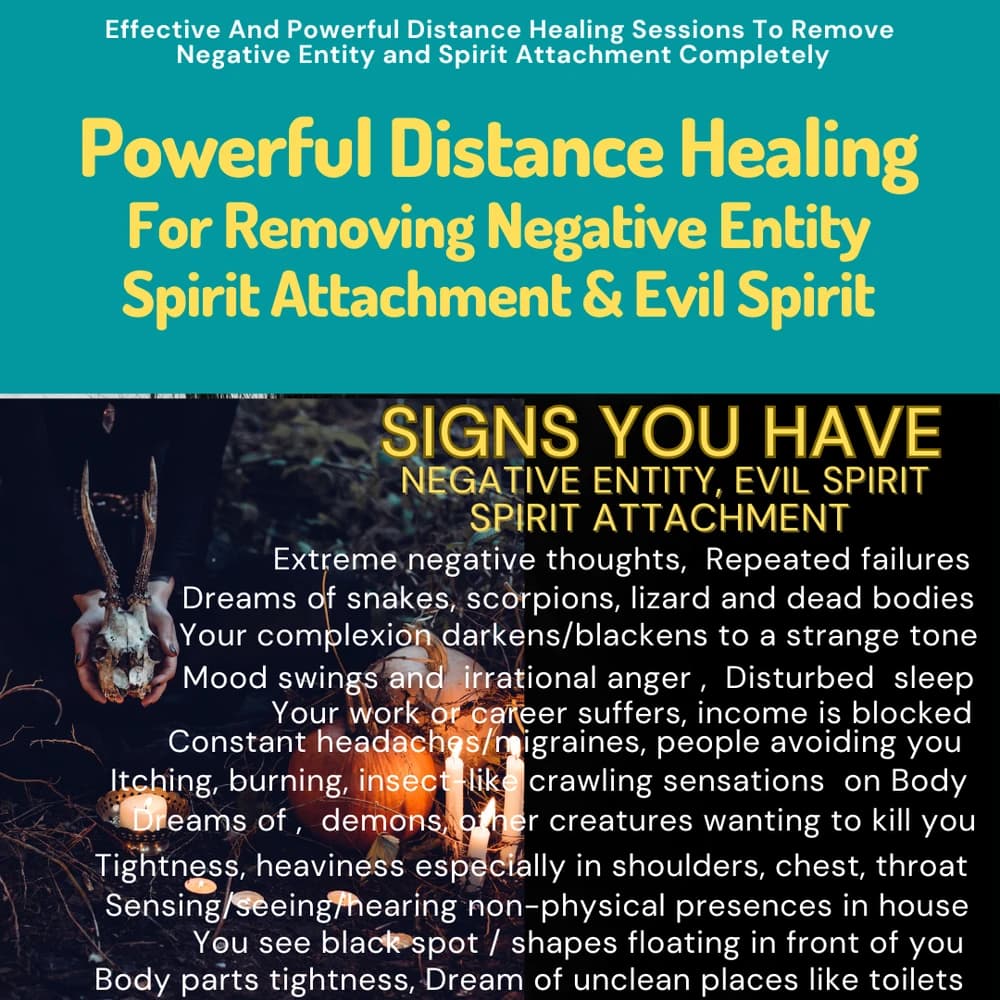 Negative Entity Clearing & Spiritual Protection Sessio