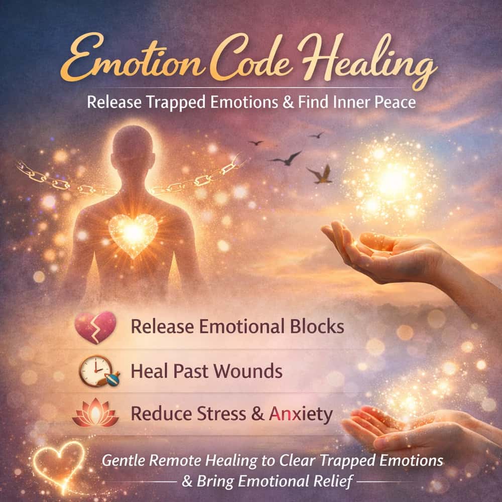 Emotion Code Session for Emotional Balance & Relasing Trapped Emotions