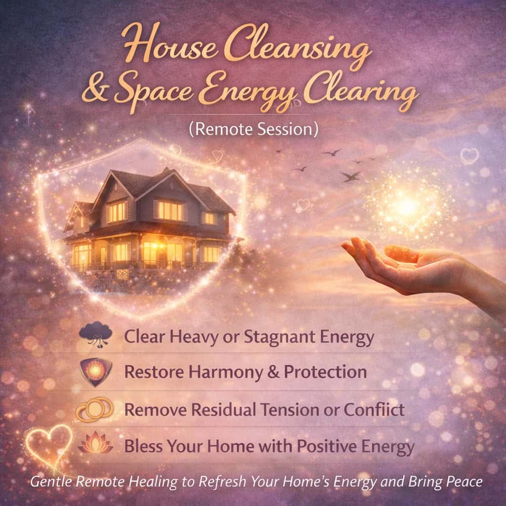 House Cleansing & Space Energy Clearing (Remote Session)