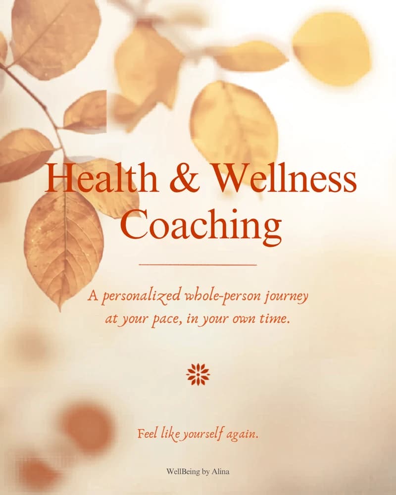 Health and Wellness Coaching Program - 1 sessions