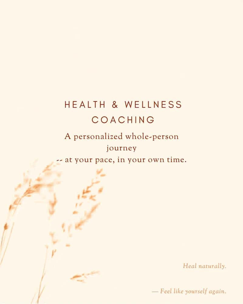 Health and Wellness Coaching Program - 4 Sessions Package