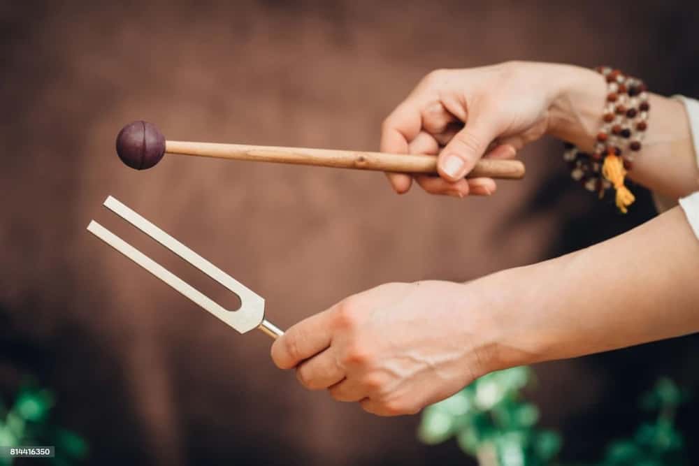 Tuning Fork Vibrational Treatment