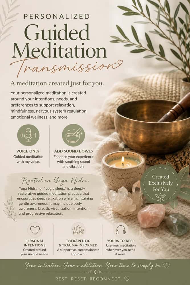 Return to Calm: Custom Meditation Transmission