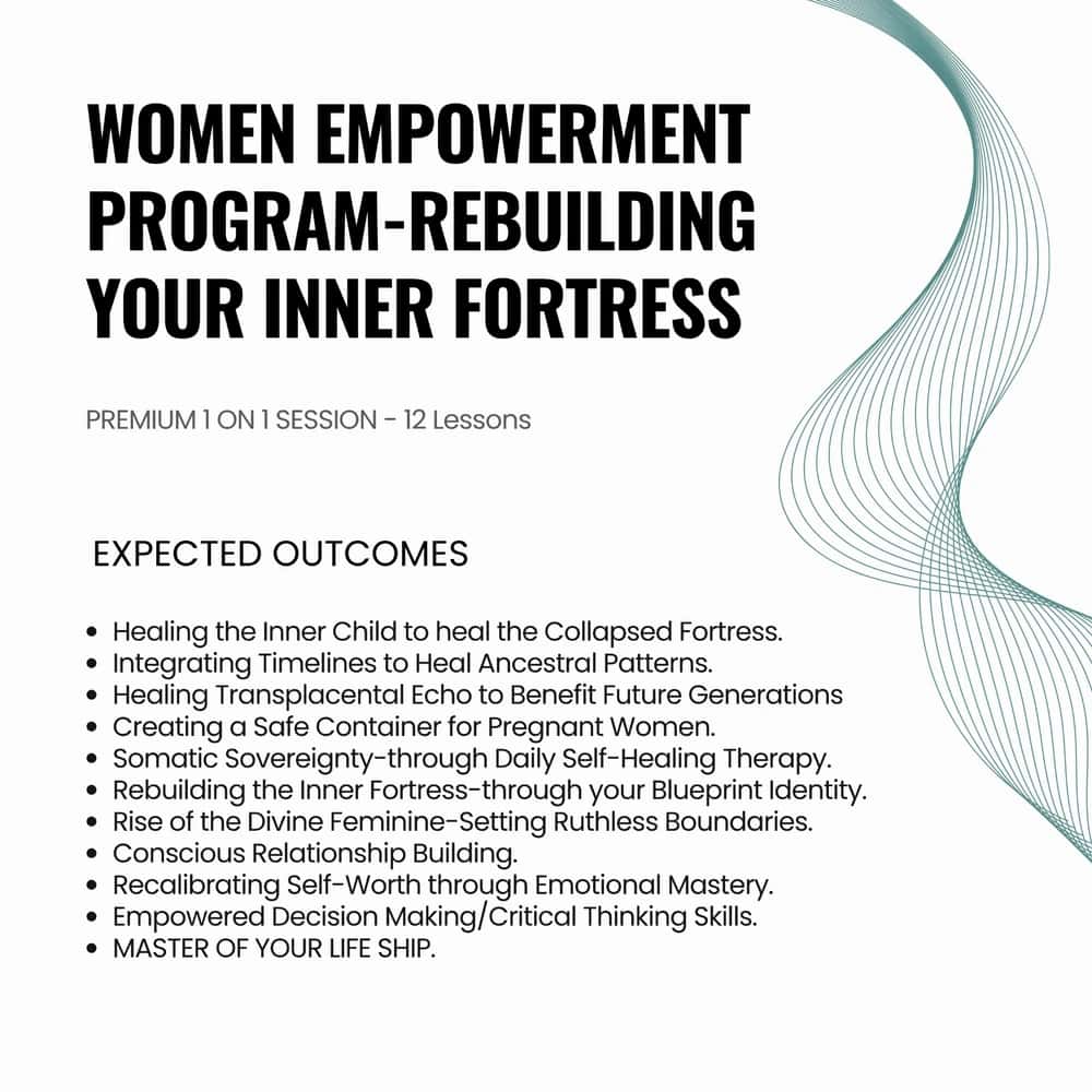 Women Empowerment Program-Rebuilding Your Inner Fortress