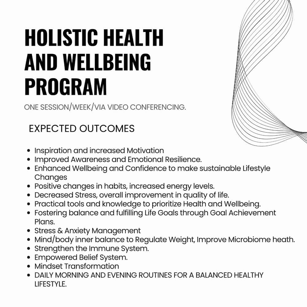 Holistic Health & Wellbeing Coaching