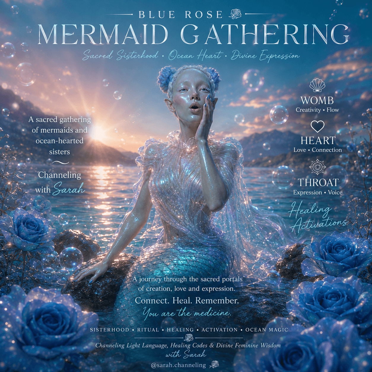Mermaid Gathering 🧜🏼♀️💠✨✨✨