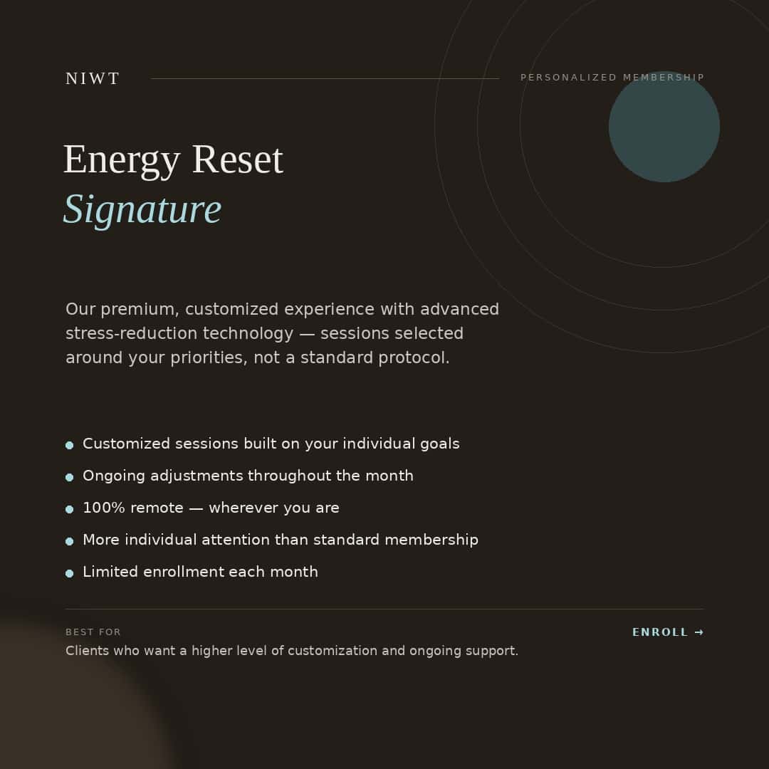 NIWT Energy Reset Signature (Remote)