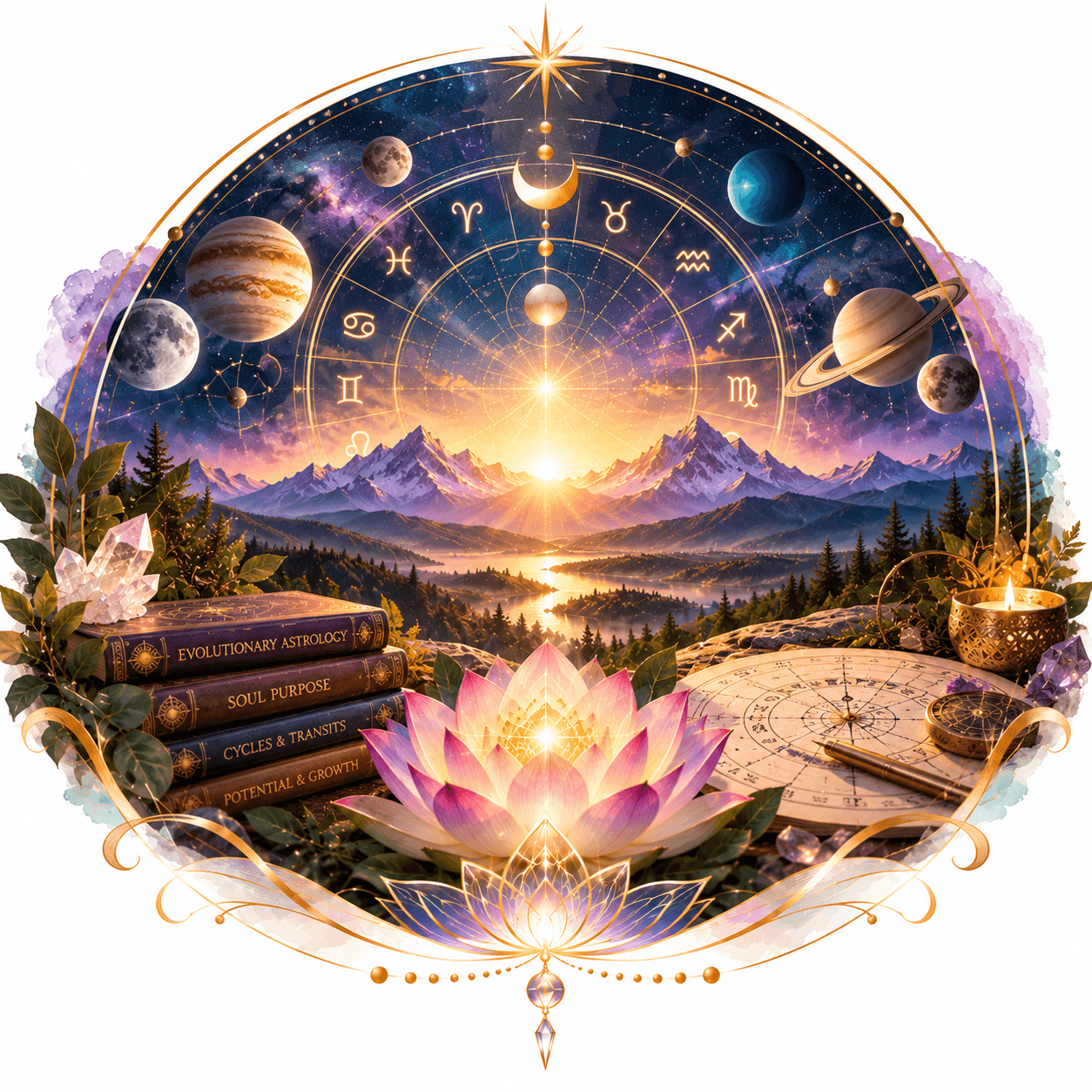 30 min Evolutionary Astrology Readings