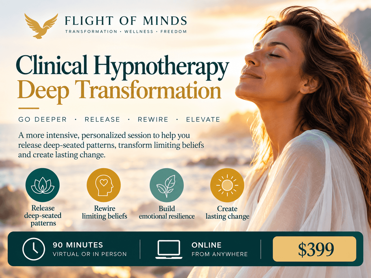 Clinical Hypnotherapy — Deep Transformation