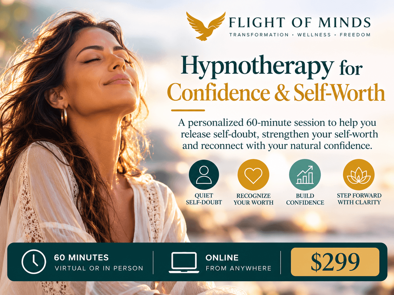 Hypnotherapy for Confidence & Self-Worth
