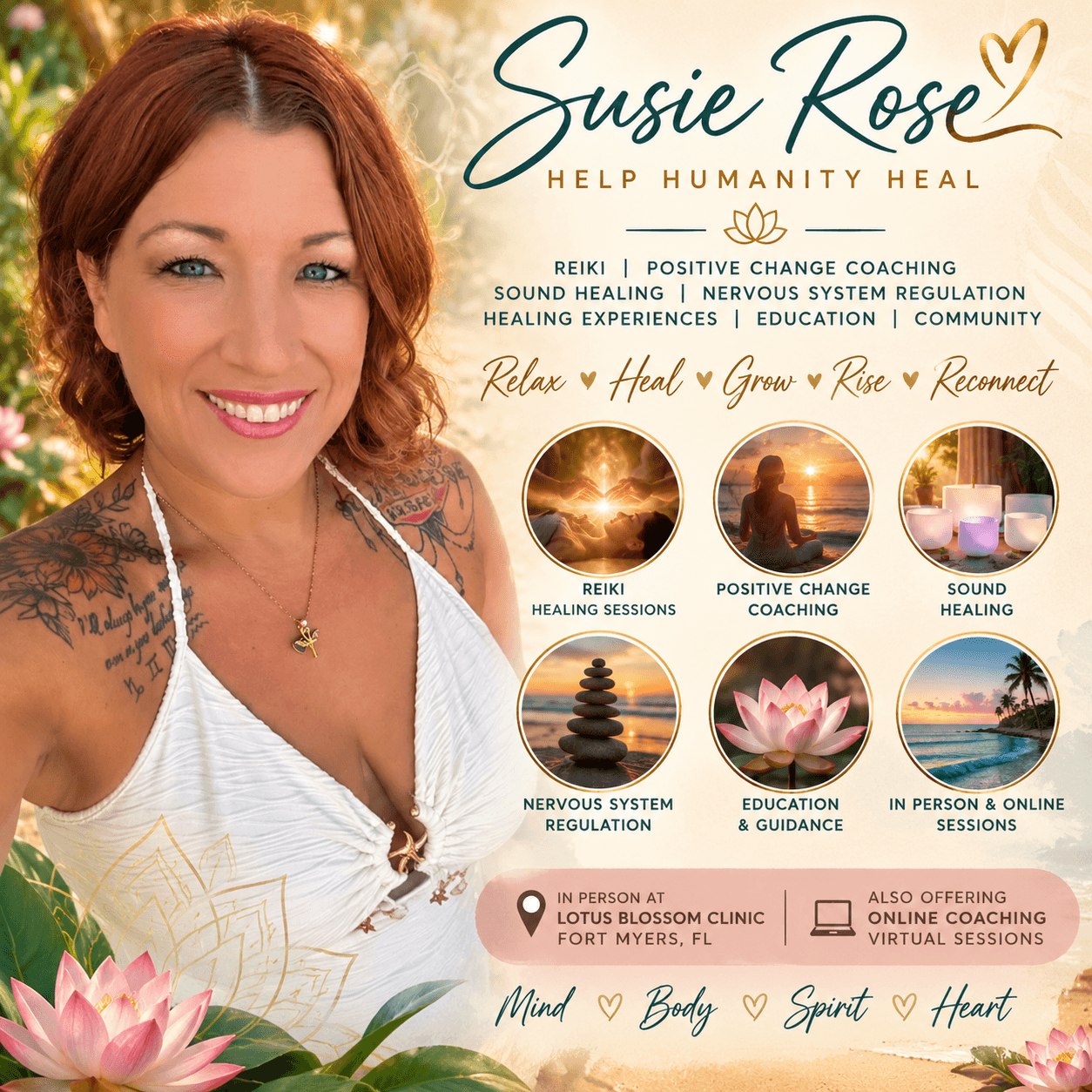 * Heart-Centered Reiki & Nervous System Healing